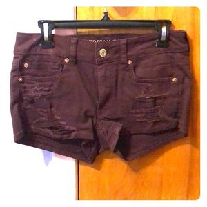 burgundy shorts ASO Malia Tate Teen Wolf